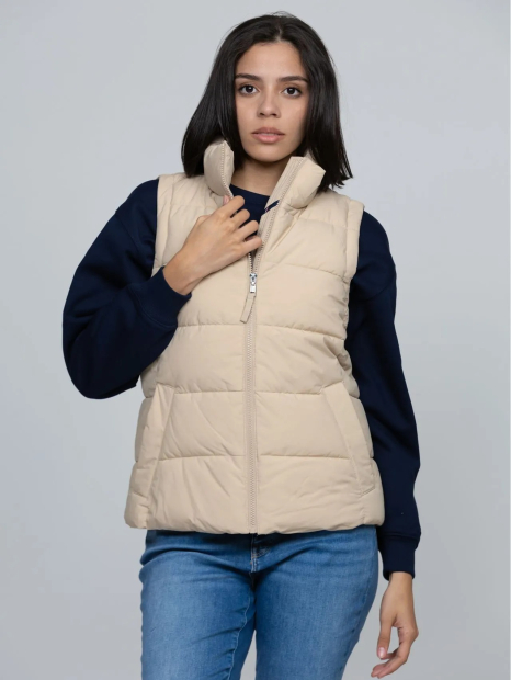 Жіночий жилет Tommy Hilfiger безрукавка 1159851455 (Бежевий L)