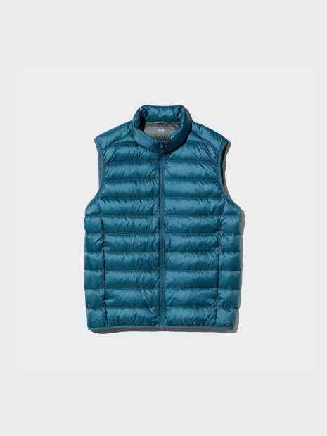 Жилет на пуху Uniqlo 1159852947 (Бірюзовий M)