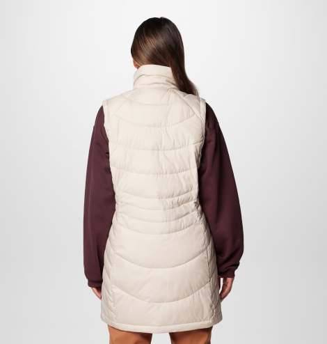 Женская жилетка Columbia удлиненная 1159853478 (Бежевый L)