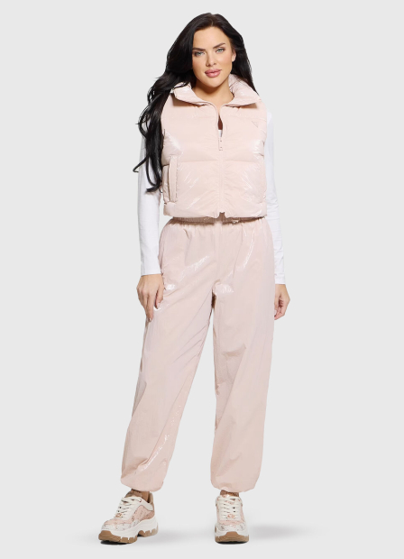 Женская стеганая жилетка GUESS 1159854276 (Розовый M)