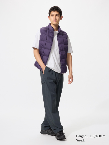 Жилет PUFFERTECH Uniqlo на молнии 1159854321 (Фиолетовый XXL)