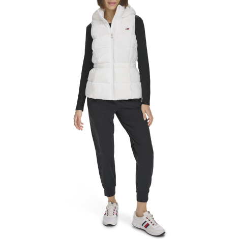 Жіночий жилет Tommy Hilfiger з капюшоном 1159855084 (Білий XL)