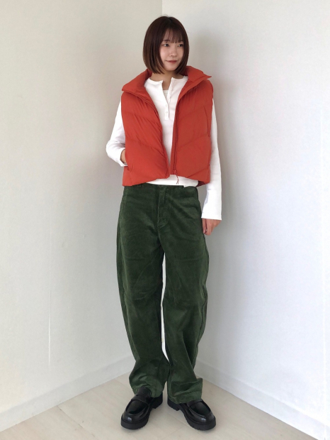 Теплий жилет Uniqlo 1159856930 (Помаранчевий XXL)