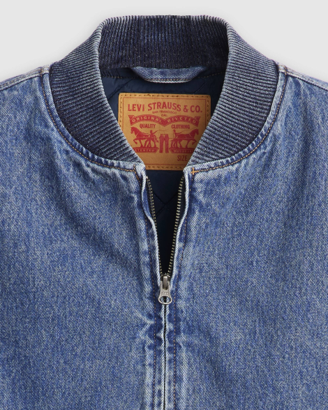 Мужская жилетка Levi's безрукавка 1159857283 (Синий XL)