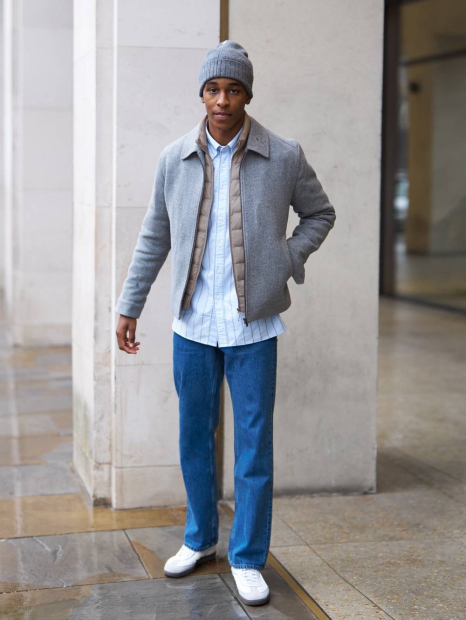 Жилет PUFFERTECH Uniqlo на молнии 1159858553 (Бежевый M)