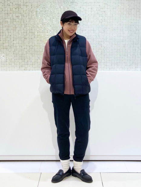 Жилет PUFFERTECH Uniqlo на молнии 1159858658 (Синий XXL)