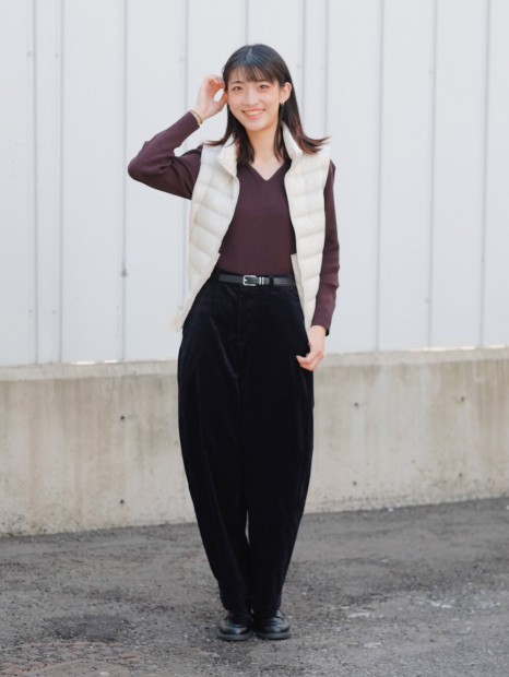 Теплий жилет PUFFTECH Uniqlo 1159859040 (Молочний XXL)