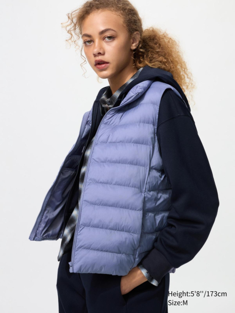 Теплый жилет PUFFTECH Uniqlo 1159859041 (Сиреневый XXL)