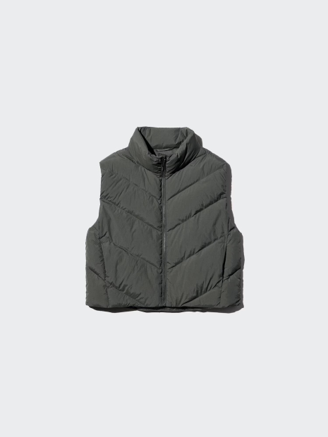 Теплый жилет Uniqlo PUFFTECH 1159859342 (Зеленый XXL)