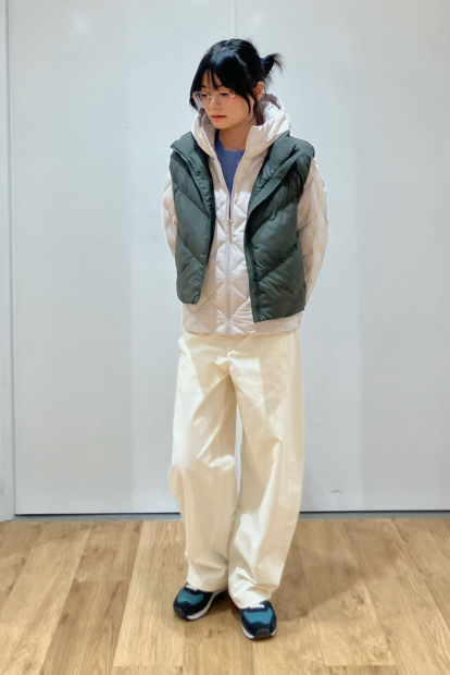 Теплый жилет Uniqlo PUFFTECH 1159859342 (Зеленый XXL)