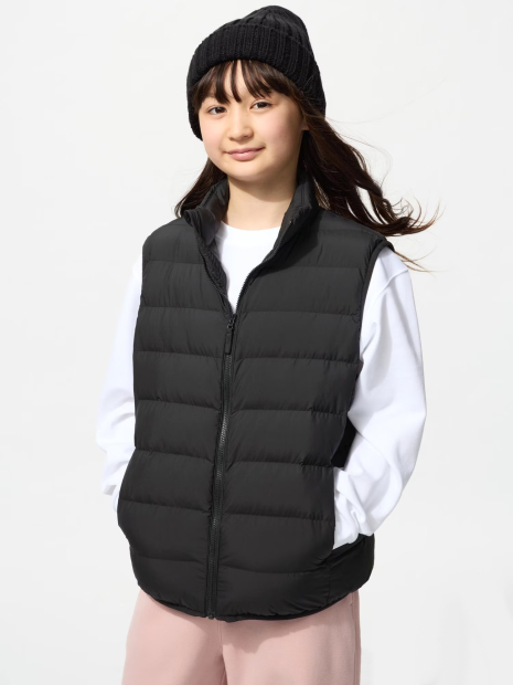 Детская теплая жилетка UNIQLO 1159859675 (Черный 5-6) на рост 115-125 см
