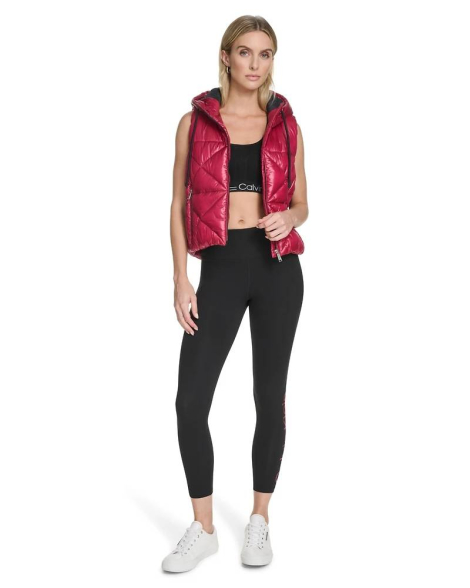 Женская жилетка Calvin Klein с капюшоном 1159861562 (Розовый L)