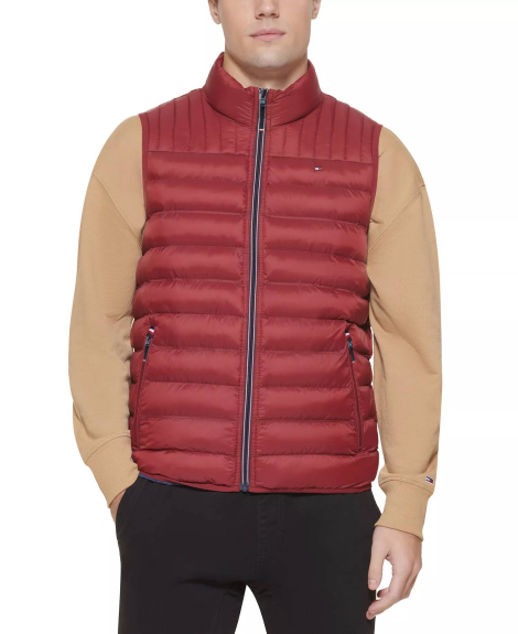 Мужская жилетка Tommy Hilfiger безрукавка 1159861596 (Красный L)