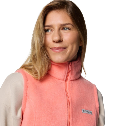 Женская флисовая жилетка Columbia теплый жилет 1159862053 (Розовый XXL)