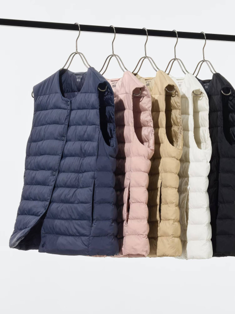 Жилет Uniqlo с технологией PUFFTECH 1159862210 (Молочный M)