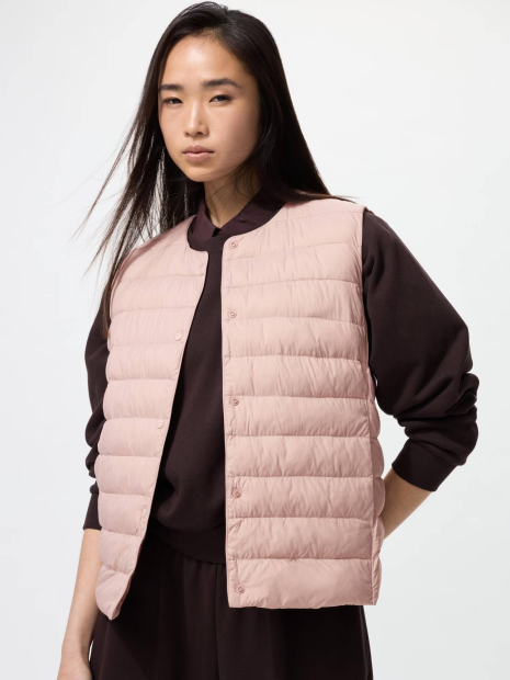 Жилет Uniqlo с технологией PUFFTECH 1159862417 (Розовый XS)