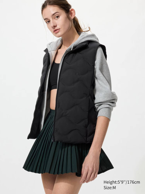 Жилетка PUFFTECH Uniqlo 1159862557 (Черный S)