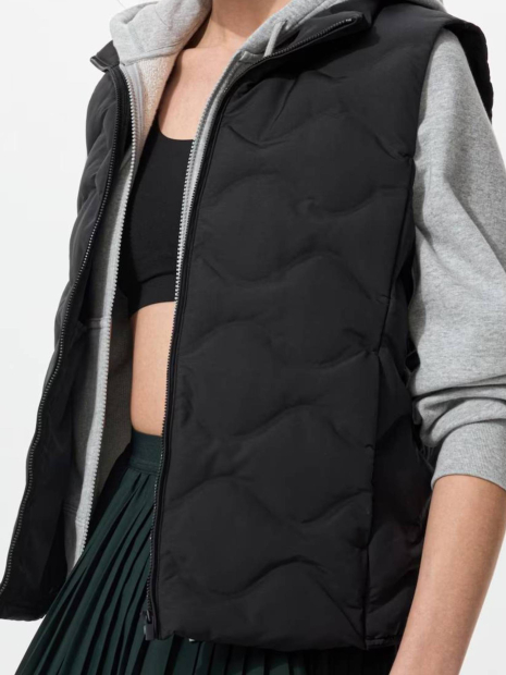 Жилетка PUFFTECH Uniqlo 1159862557 (Черный S)