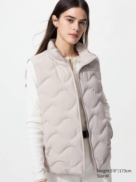 Жилетка PUFFTECH Uniqlo 1159862558 (Серый S)