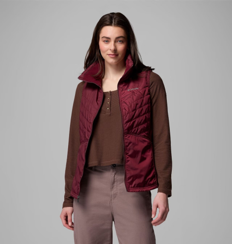 Жіночий жилет Columbia 1159863478 (Бордовий L)