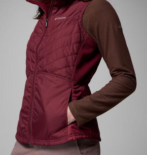 Жіночий жилет Columbia 1159863478 (Бордовий L)