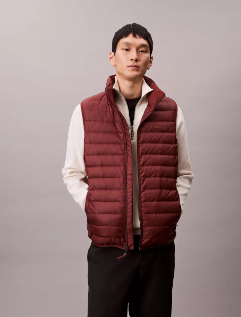 Мужская жилетка Calvin Klein 1159865325 (Бордовый M)