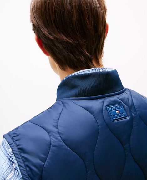 Чоловічий жилет Tommy Hilfiger безрукавка 1159992413 (Синій S)