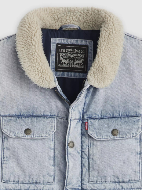 Мужская джинсовая жилетка Levi's 1162188490 (Голубой L)