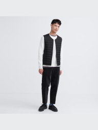 Стильный жилет Uniqlo 1159843397 (Черный XL)