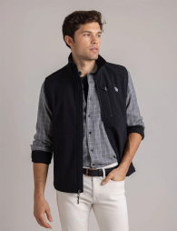 Мужская жилетка на флисе U.S. Polo Assn 1159840219 (Черный M)