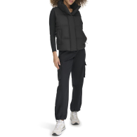 Женская стеганая жилетка Levi's безрукавка 1159846940 (Черный XL)