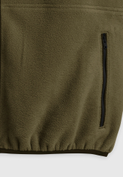 Мужская флисовая жилетка Levi's безрукавка 1159848555 (Оливковый M)