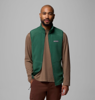 Мужской флисовый жилет Columbia безрукавка 1159848918 (Зеленый M)