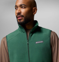 Чоловічий флісовий жилет Columbia безрукавка 1159848917 (Зелений L)