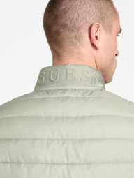 Жіночий чоловічий GUESS безрукавка на блискавці 1159848975 (Зелений XL)