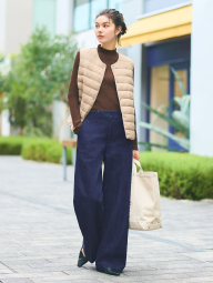 Жилет Uniqlo з технологією Puffertech 1159851446 (Бежевий M)