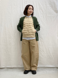 Жилет Uniqlo з технологією Puffertech 1159851446 (Бежевий M)