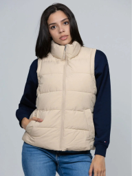 Женский жилет Tommy Hilfiger безрукавка 1159851455 (Бежевый L)