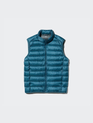 Жилет на пуху Uniqlo 1159852947 (Бірюзовий M)