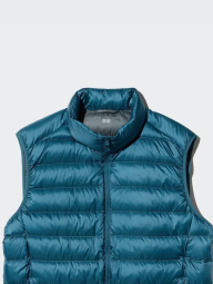 Жилет на пуху Uniqlo 1159852947 (Бірюзовий M)