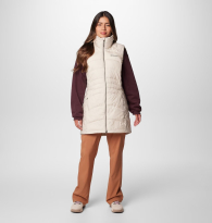 Женская жилетка Columbia удлиненная 1159853478 (Бежевый L)