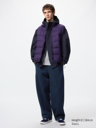 Жилет PUFFERTECH Uniqlo на молнии 1159854321 (Фиолетовый XXL)