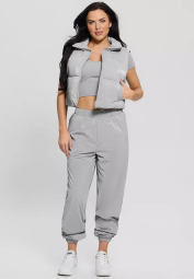 Женская стеганая жилетка GUESS 1159854504 (Серый XL)