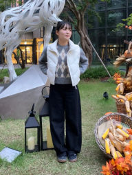 Теплий жилет Uniqlo 1159856695 (Молочний XXL)