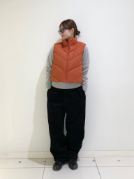 Теплий жилет Uniqlo 1159856930 (Помаранчевий XXL)