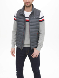 Мужская жилетка Tommy Hilfiger безрукавка 1159857573 (Серый M)