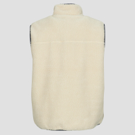 Мужская жилетка из экомеха Levi's безрукавка 1159857677 (Молочный L)