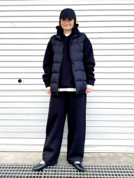 Жилет PUFFERTECH Uniqlo на молнии 1159858658 (Синий XXL)