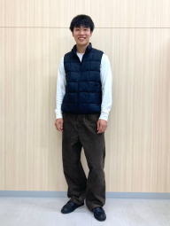 Жилет PUFFERTECH Uniqlo на молнии 1159858658 (Синий XXL)