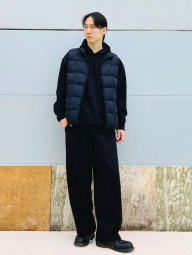 Жилет PUFFERTECH Uniqlo на молнии 1159858658 (Синий XXL)